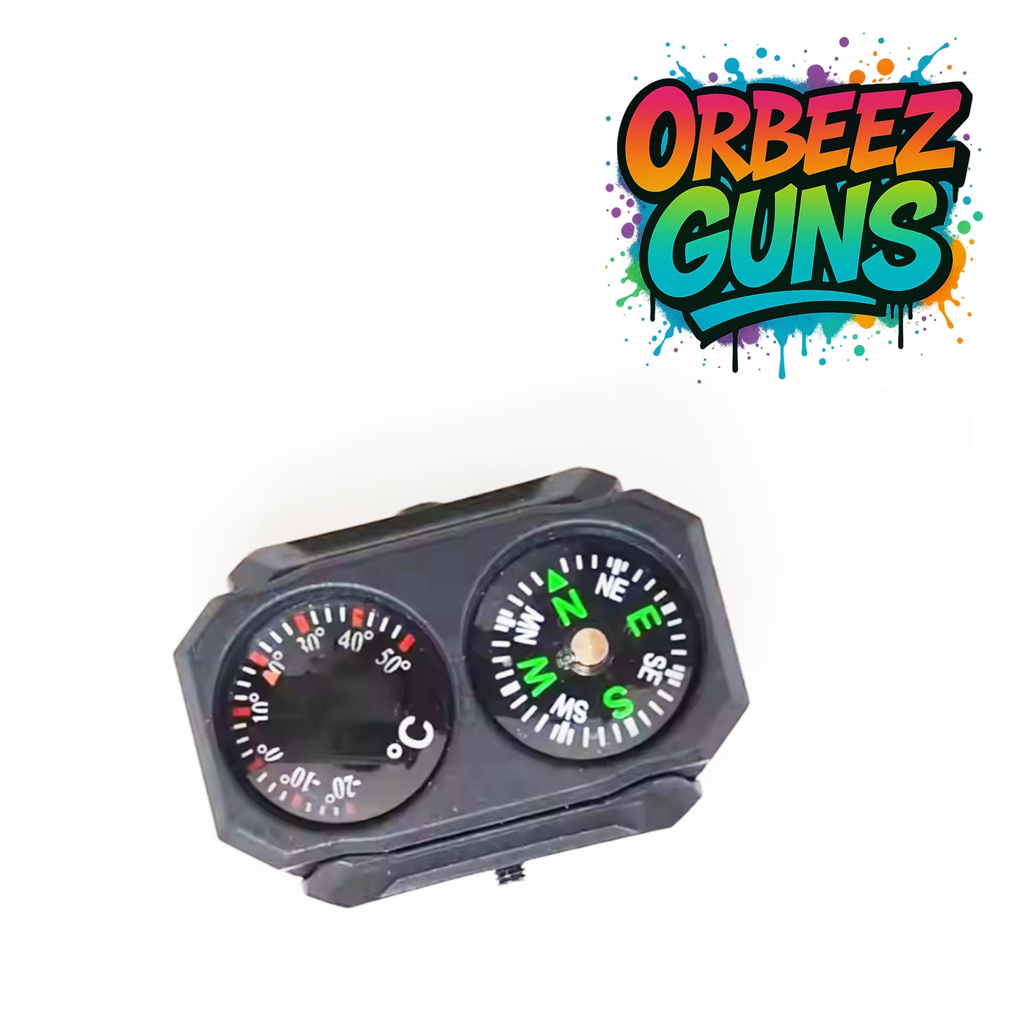 20mm rail kompas-temperatuur