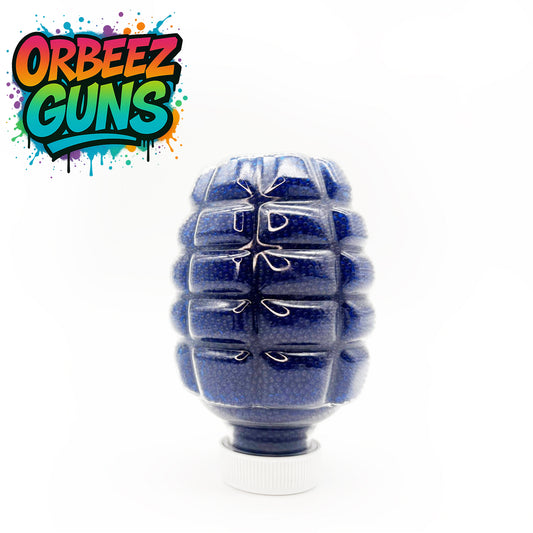 60.000 Orbeez blauw in magazijn