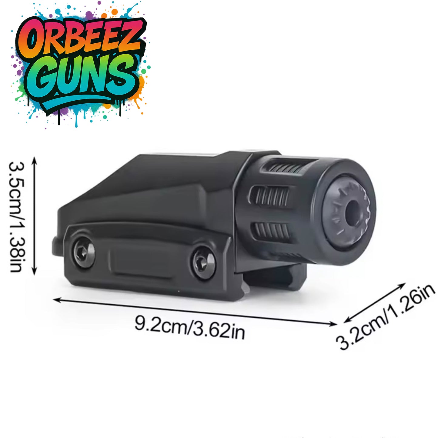 Laser rot 20mm Schiene
