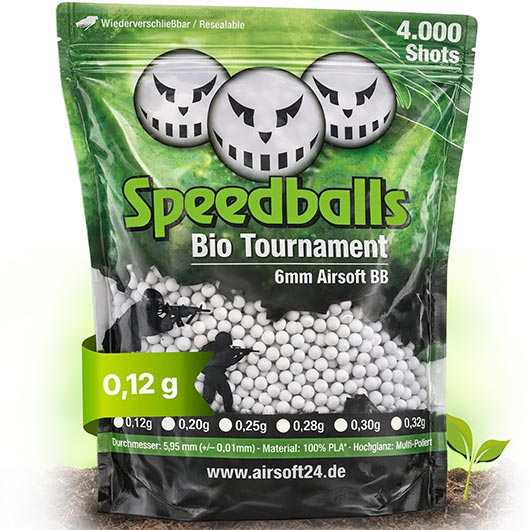 Airsoft balletjes 4000 Speedballs Bio